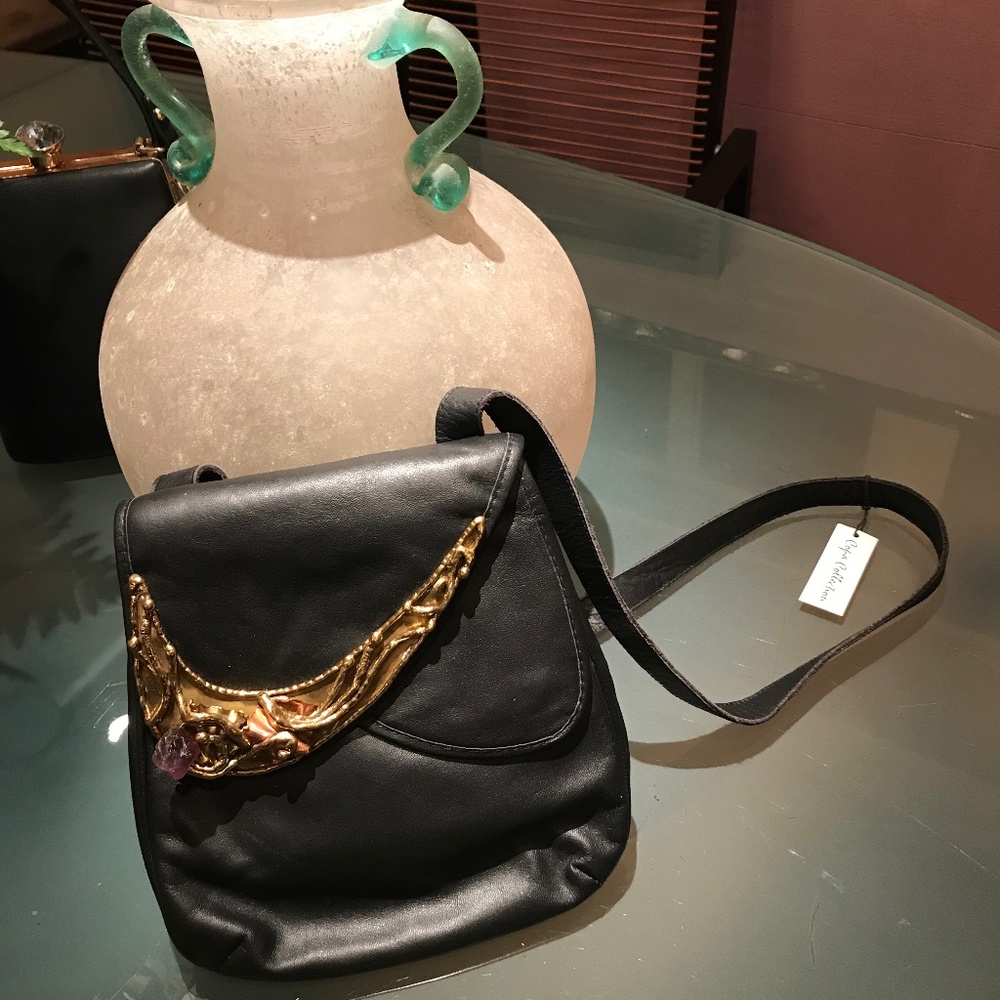 Jewel Black Cross Bag